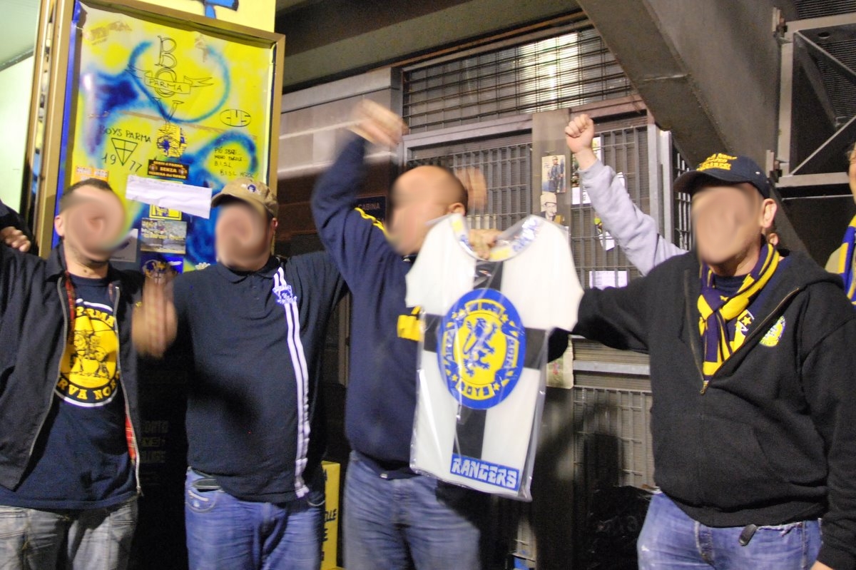 L'omaggio dei nostri fratelli RANGERS.
