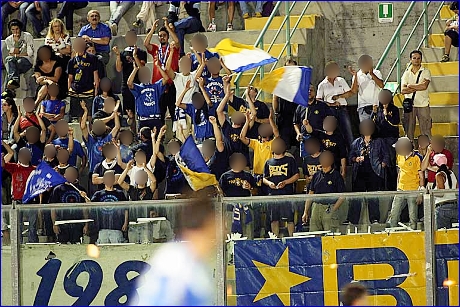 PARMA-Empoli, 13-08-2006. Empolesi e Parmigiani insieme a Viareggio