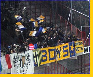 BOYS a Liegi (Standard Liegi - PARMA). Il nostro tifo