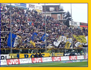 BOYS, Curva Nord di PARMA. Il nostro tifo