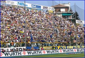 Curva Nord, sciarpata