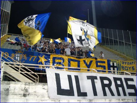 BOYS a Firenze (Fiorentina-PARMA). Il nostro tifo