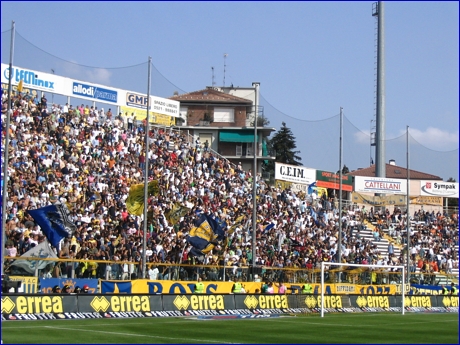 BOYS, Curva Nord di PARMA. Il nostro tifo