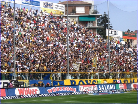 BOYS, Curva Nord di PARMA. Il nostro tifo