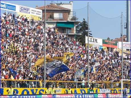 BOYS, Curva Nord di PARMA. Il nostro tifo