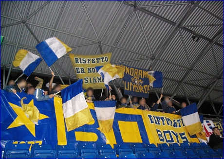 BOYS ad Odense (Danimarca). Il nostro tifo