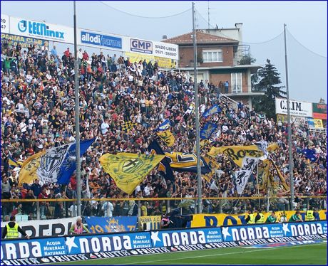 BOYS, Curva Nord di PARMA. Il nostro tifo