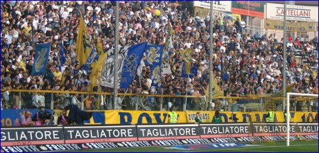 BOYS, Curva Nord di PARMA. Il nostro tifo