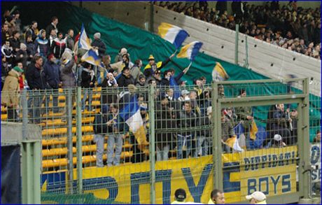 BOYS a Lens (Francia). Il nostro tifo