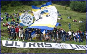 BOYS a Moena (Trento) per Sampdoria-PARMA. Il nostro tifo