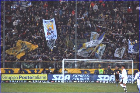 BOYS, Curva Nord di PARMA. Il nostro tifo