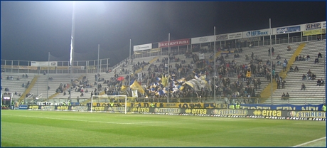 Curva Nord di PARMA. Il nostro tifo