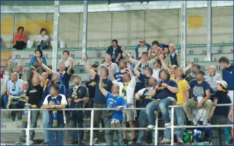 BOYS PARMA a Palermo. Tifo senza colori