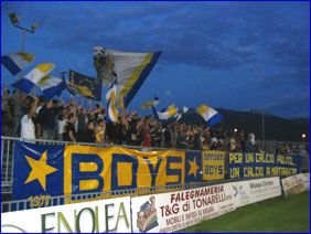 BOYS a Massa (Massese-PARMA). Il nostro tifo