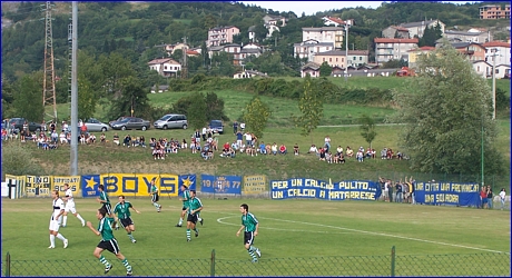 BOYS a Berceto. Striscioni del Gruppo