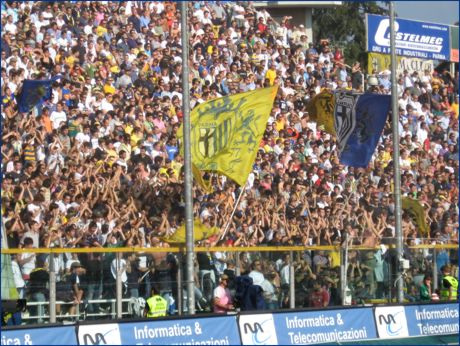 BOYS, Curva Nord di Parma. Il nostro tifo