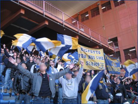 BOYS PARMA a Genova per Sampdoria-Parma. Il nostro tifo