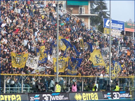 BOYS, Curva Nord di Parma. Il nostro tifo