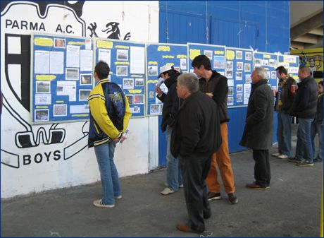 Curva Nord di Parma. Mostra dei BOYS. 30 anni di tifo e di libert