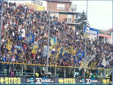 BOYS, Curva Nord di Parma. Il nostro tifo