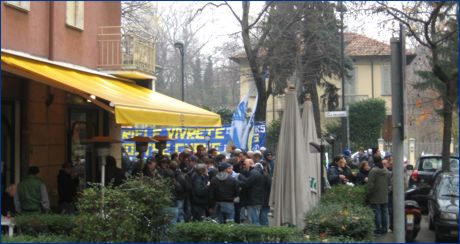 Bar Gianni di via Duca Alessandro, pranzo e amicizia. Gemellaggio PARMA-EMPOLI