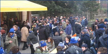 Bar Gianni di via Duca Alessandro, pranzo e amicizia. Gemellaggio PARMA-EMPOLI