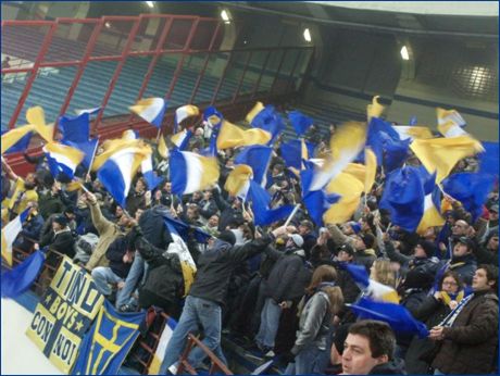 BOYS PARMA a Milano per Inter-PARMA. Il nostro tifo