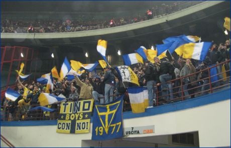 BOYS PARMA a Milano per Inter-PARMA. Il nostro tifo