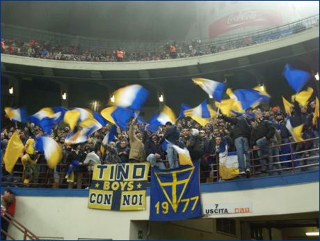 BOYS PARMA a Milano per Inter-PARMA. Il nostro tifo