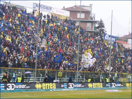 BOYS, Curva Nord di Parma. Il nostro tifo