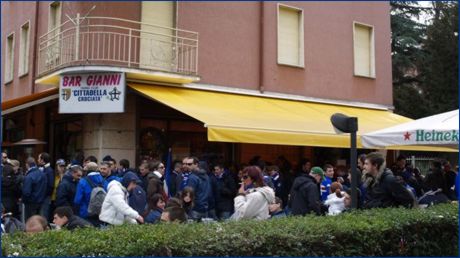 Bar Gianni, Parma. Pranzo del gemellaggio