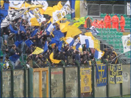 BOYS PARMA a Siena per Siena-PARMA. Il nostro tifo