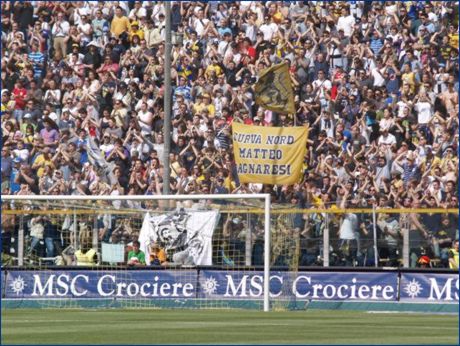 BOYS, Curva Nord di Parma. Il nostro tifo