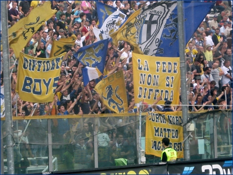 BOYS, Curva Nord Matteo Bagnaresi di Parma. Il nostro tifo