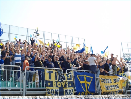 BOYS PARMA a Grosseto per Grosseto-PARMA. Mani alzate