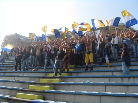 BOYS PARMA a Treviso per Treviso-PARMA. Tricolori parmigiani al vento