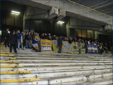 Ultras e tifosi giallobl a Salerno per Salernitana-PARMA. Il nostro tifo