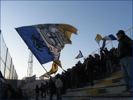 BOYS PARMA 1977 a Vicenza per Vicenza-PARMA. Il nostro tifo