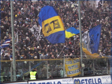 BOYS, Curva Nord Matteo Bagnaresi di Parma. il nostro tifo