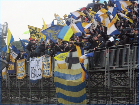 BOYS PARMA 1977 a Rimini per Rimini-PARMA. Il nostro tifo