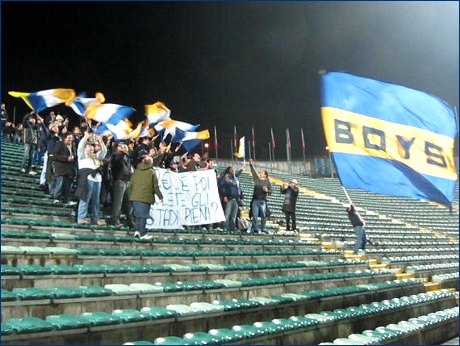 BOYS PARMA 1977 ad Ancona per Ancona-PARMA. Il nostro tifo