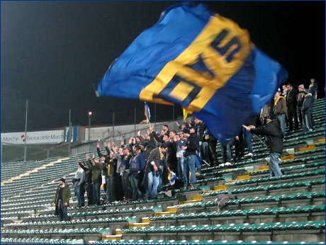 BOYS PARMA 1977 ad Ancona per Ancona-PARMA. Il nostro tifo