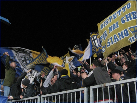 BOYS PARMA 1977 ad Empoli per Empoli-PARMA. Il nostro tifo