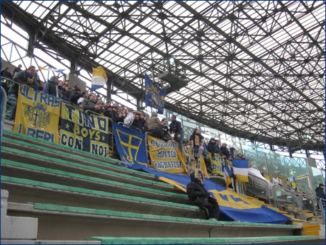 BOYS PARMA 1977 a Trieste per Triestina-PARMA. Il nostro tifo