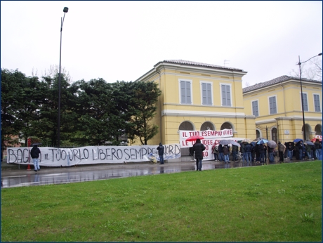 Commemorazione del Bagna in p.le Allende