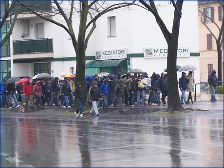 Commemorazione del Bagna. Da p.le Allende allo stadio Tardini