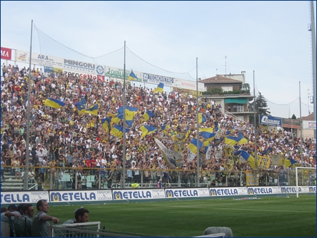 Curva Nord Matteo Bagnaresi di Parma. Il nostro tifo