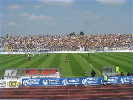 Ultras e tifosi del Parma a Cittadella