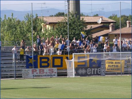 BOYS a Carpenedolo per PARMA-Cagliari. Il nostro tifo