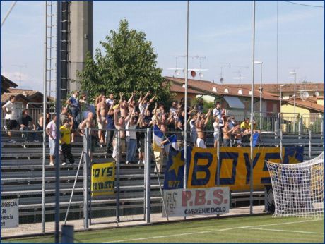 BOYS a Carpenedolo per PARMA-Cagliari. Mani alzate